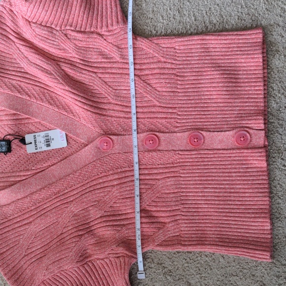 Express pink cardigan - Picture 6 of 12